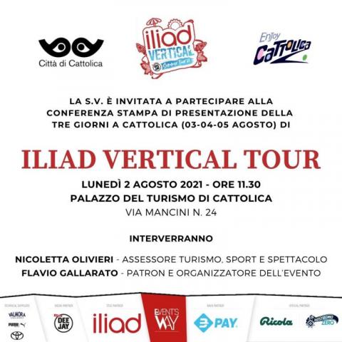 ILIAD VERTICAL TOUR - Conferenza Stampa