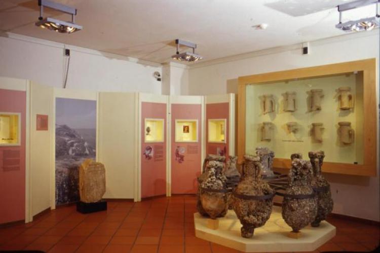 Museo della Regina, sezione di archeologia, anfore